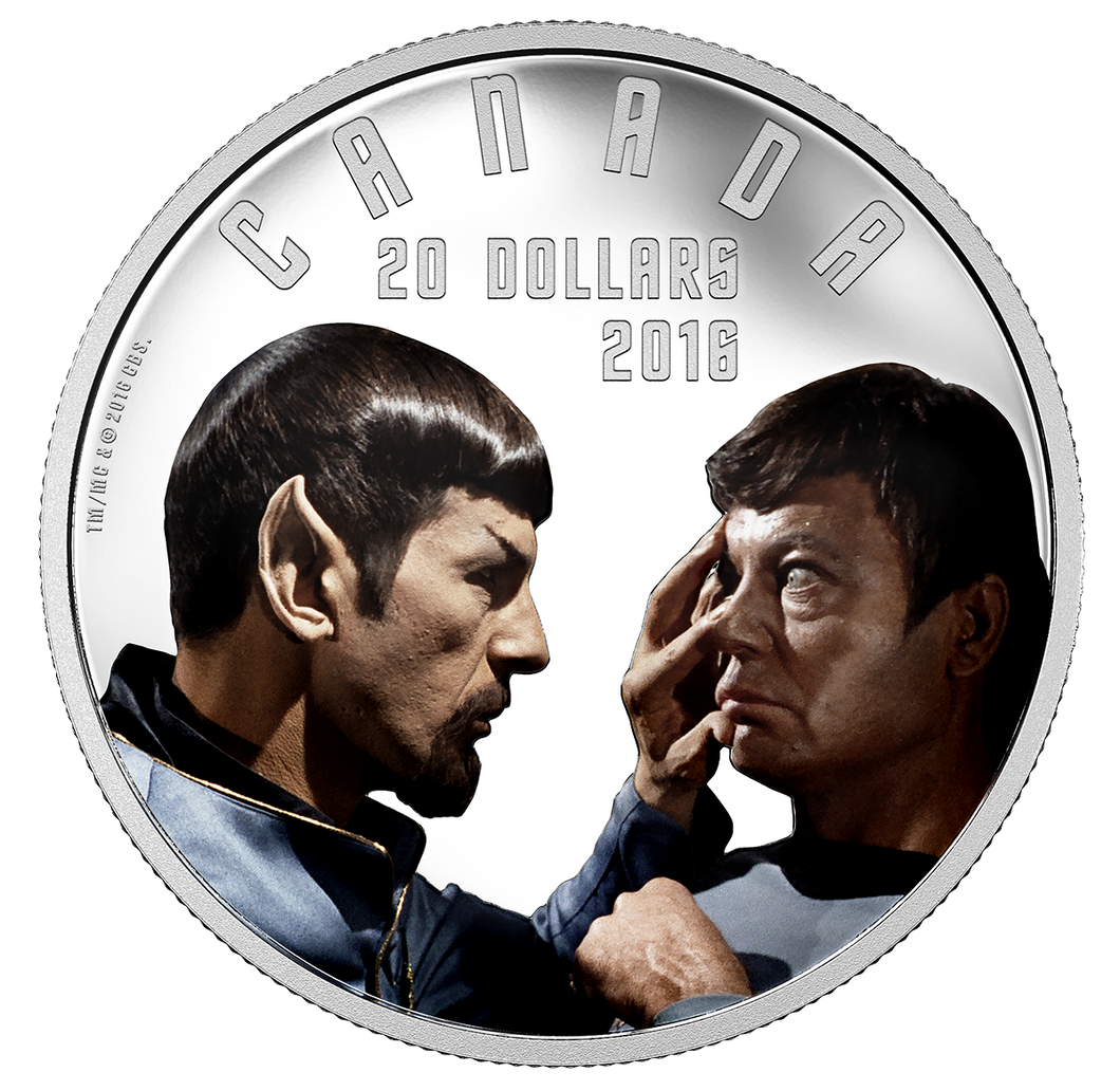 Star Trek 1 oz. Pure Silver Colored Coin – Mirror, Mirror (2016)