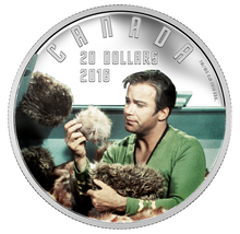 Load image into Gallery viewer, Star Trek 1 oz. Pure Silver Colored Coin – The Trouble with Tribbles (2016)