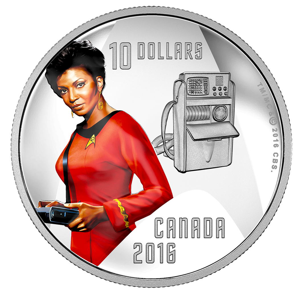 Star Trek 1/2 oz. Pure Silver Colored Coin - Uhura (2016)