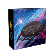 Load image into Gallery viewer, Star Trek Enterprise NX-01 - Pure Silver Glow-In-The-Dark Colored Coin (2018)