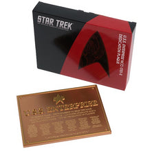 Load image into Gallery viewer, USS 1701-E Dedication Plaque