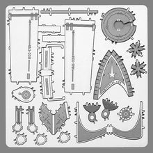 Load image into Gallery viewer, Star Trek Enterprise NCC 1701 Metal Earth Model Kit - Sheet 2