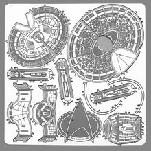 Load image into Gallery viewer, Star Trek Enterprise NCC 1701-D Metal Earth Model Kit - Sheet 2