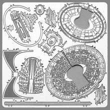 Load image into Gallery viewer, Star Trek Enterprise NCC 1701-D Metal Earth Model Kit - Sheet 1