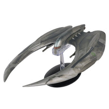 Load image into Gallery viewer, Battlestar Galactica Cylon Raider Ship Model - Side
