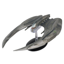 Load image into Gallery viewer, Battlestar Galactica Cylon Raider Ship Model - Side