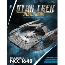 Load image into Gallery viewer, Star Trek: Discovery - U.S.S. Europa Starship Magazine #5