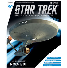 Load image into Gallery viewer, Star Trek USS Enterprise NCC-1701 with Collectible Magazine #50