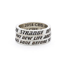 Load image into Gallery viewer, Star Trek Sterling Intro Stacker Ring Set