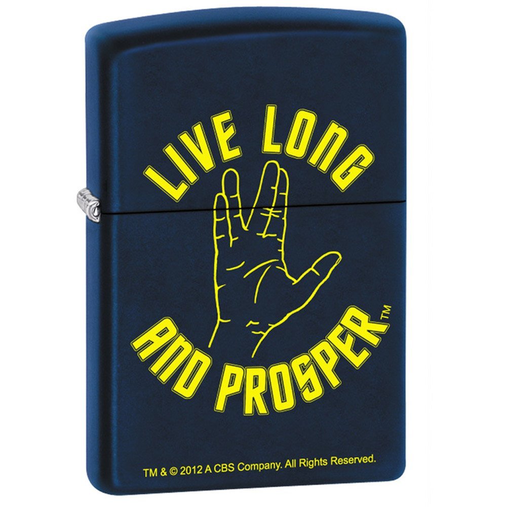 Star Trek Live Long and Prosper Zippo Lighter