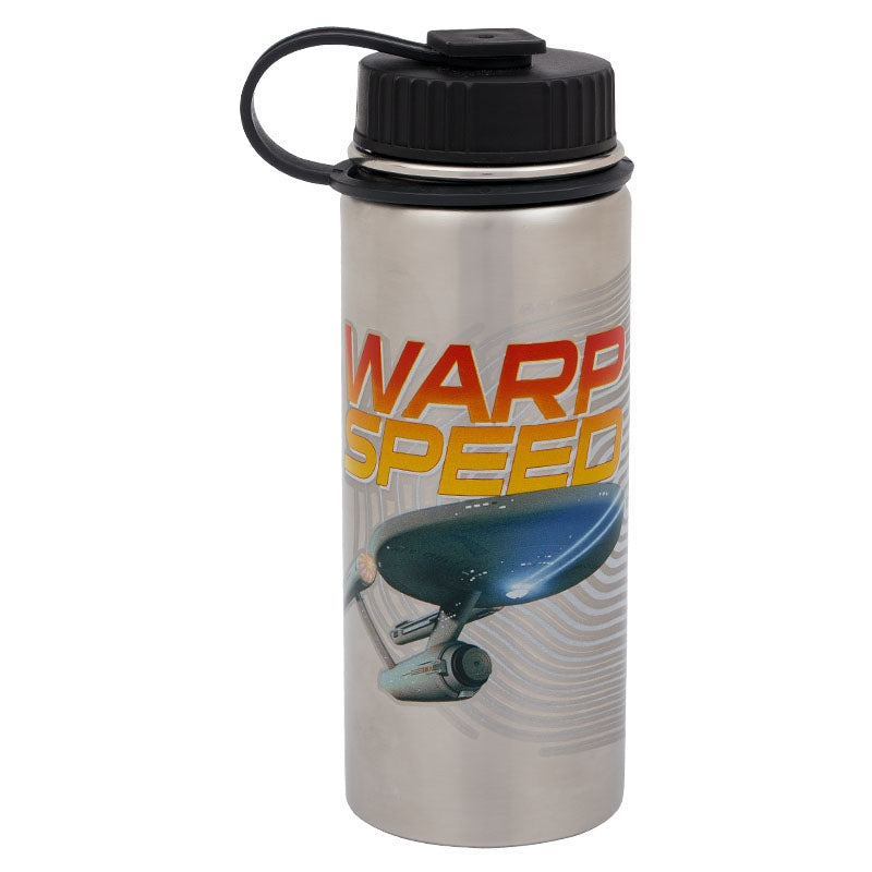 Star Trek Warp Speed Water Bottle - Front