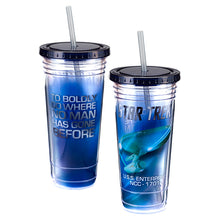 Load image into Gallery viewer, Star Trek Original Series 24 oz. Acrylic Travel Cup