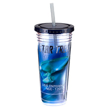Load image into Gallery viewer, Star Trek Original Series 24 oz. Acrylic Travel Cup - Front