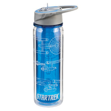 Load image into Gallery viewer, Star Trek: The Original Series 18 oz. Tritan Sport Water Bottle - Front