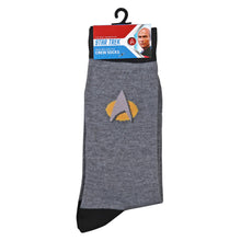Load image into Gallery viewer, Star Trek - Picard & Communicator Dress Crew Socks - Set of 2 Pairs