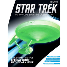 Load image into Gallery viewer, USS Defiant in Interphase - Glow in The Dark Magazine
