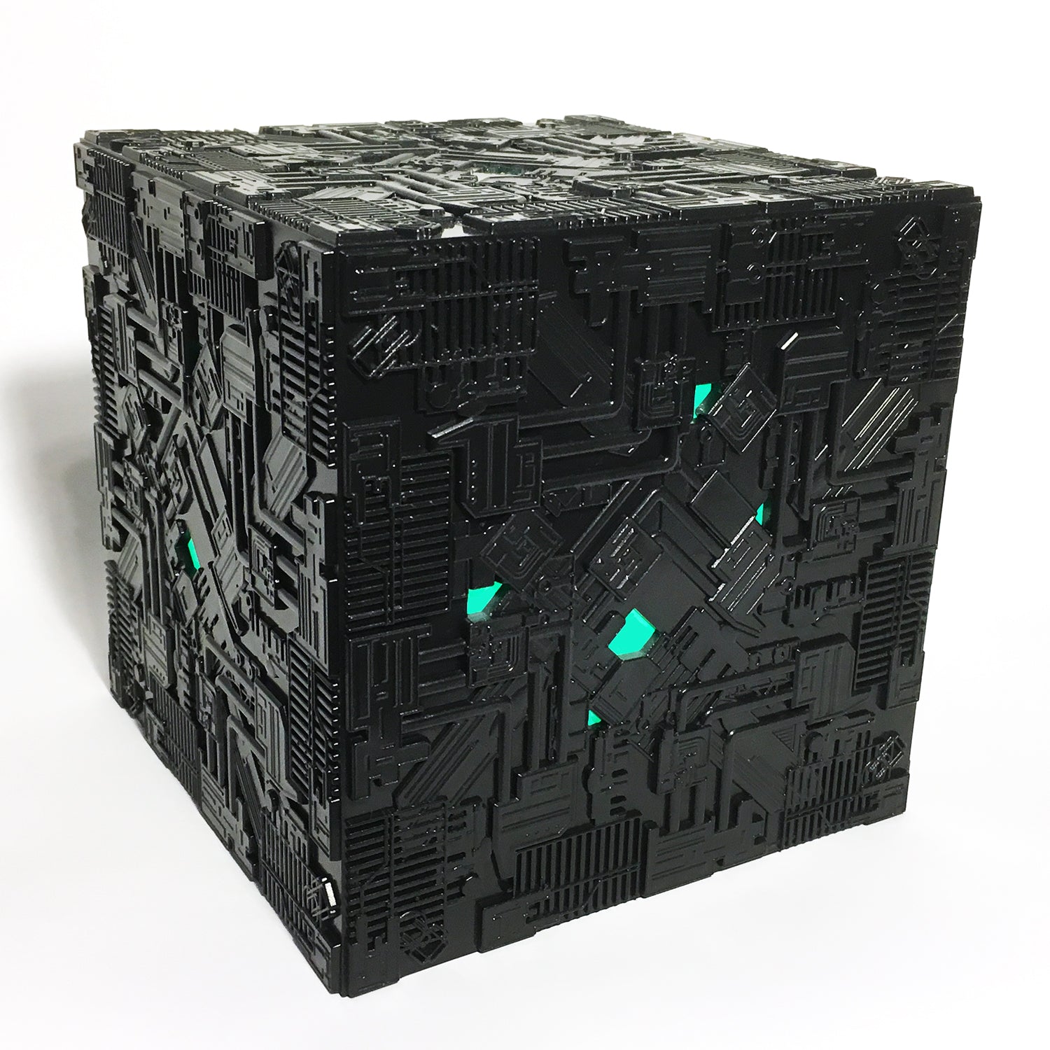 Star Trek Illuminated Borg Cube Subscriber Special by Eaglemoss