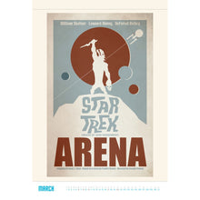 Load image into Gallery viewer, Star Trek 2019 Poster Calendar by Juan Ortiz - Inside