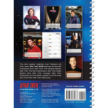 Load image into Gallery viewer, Star Trek 2018-2019 16-Month Engagement Calendar - Back