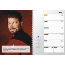 Load image into Gallery viewer, Star Trek 2018-2019 16-Month Engagement Calendar - Inside