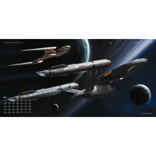 Load image into Gallery viewer, Star Trek 2019 Ships of the Line Wall Calendar - Inside