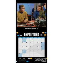Load image into Gallery viewer, Star Trek 2019 Wall Calendar - The Original Series - Insdie 2