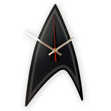 Load image into Gallery viewer, Star Trek Starfleet Command Molded Wall Clock - Front
