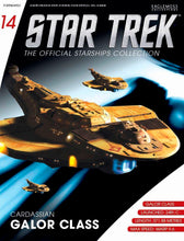 Load image into Gallery viewer, Cardassian Galor Class with Collectible Magazine #14