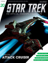 Load image into Gallery viewer, Klingon Attack Cruiser with Collectible Magazine #20