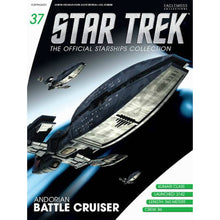 Load image into Gallery viewer, Star Trek Kumari (Andorian cruiser) with Collectible Magazine #37