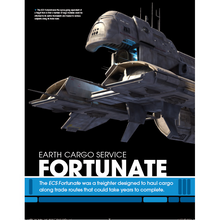 Load image into Gallery viewer, Star Trek ECS Fortunate Model with Collectible Magazine #49