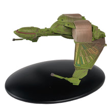 Load image into Gallery viewer, Klingon Bird-of-Prey in Attack Mode Model - Side
