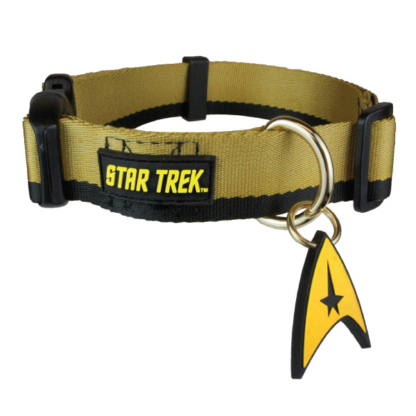 Star Trek TOS Gold Uniform Dog Collar