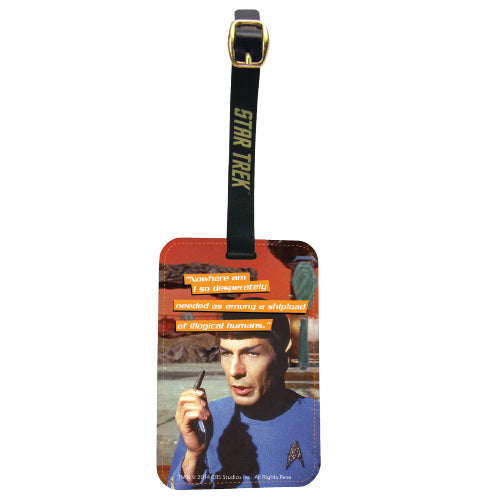 Graphic Luggage Tag - Spock