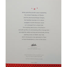 Load image into Gallery viewer, Hallmark 2013 USS Kelvin Box Back