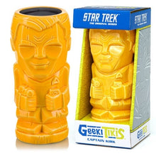Load image into Gallery viewer, Captain Kirk Geeky Tiki Glass