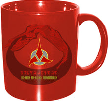 Load image into Gallery viewer, Star Trek TOS Disappearing Klingon Mug
