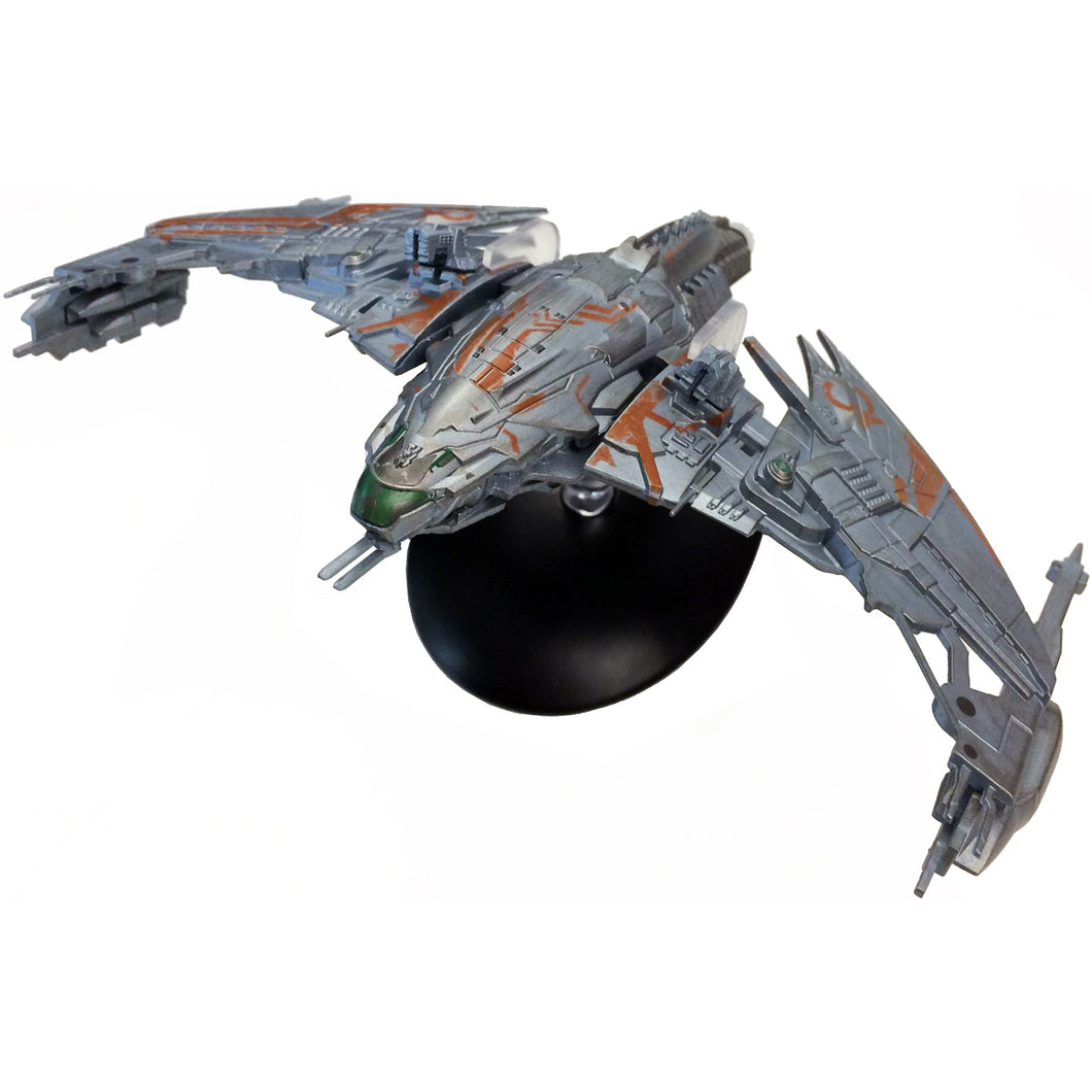 Star Trek Klingon Patrol Ship with Collectible Magazine Special #4 by Eaglemoss