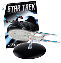 Load image into Gallery viewer, USS Enterprise-E by Eaglemoss with Collectible Magazine