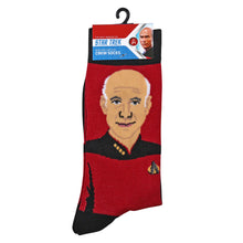 Load image into Gallery viewer, Star Trek - Picard &amp; Communicator Dress Crew Socks - Set of 2 Pairs
