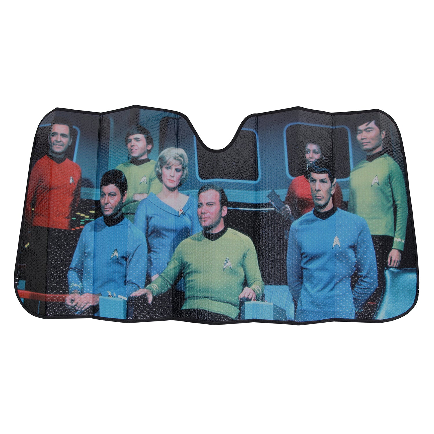 Star Trek TOS Bridge Accordion Auto Sunshade The Away Mission