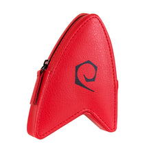 Load image into Gallery viewer, Star Trek Delta Shield Coin Purse - Red