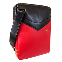 Load image into Gallery viewer, Star Trek Uniform Laptop Bag - Red Front