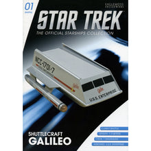 Load image into Gallery viewer, Eaglemoss Galileo Shuttle Magazine
