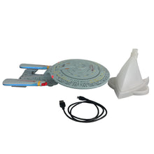 Load image into Gallery viewer, Star Trek TNG U.S.S. Enterprise NCC-1701-D Bluetooth® Speaker With Sleep Machine, LED's & Sound Effects