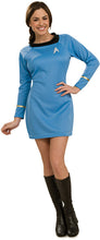 Load image into Gallery viewer, Star Trek Classic Blue Dress Deluxe Costume