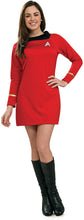 Load image into Gallery viewer, Star Trek Classic Red Dress Deluxe Costume