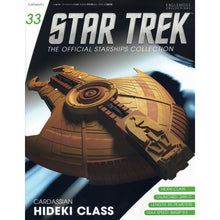 Load image into Gallery viewer, Star Trek Hideki Class with Collectible Magazine #33
