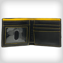 Load image into Gallery viewer, Star Trek Yellow Shirt Bifold Wallet - Inside