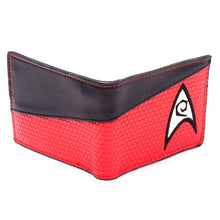 Load image into Gallery viewer, Star Trek Red Shirt Bifold Wallet - Back